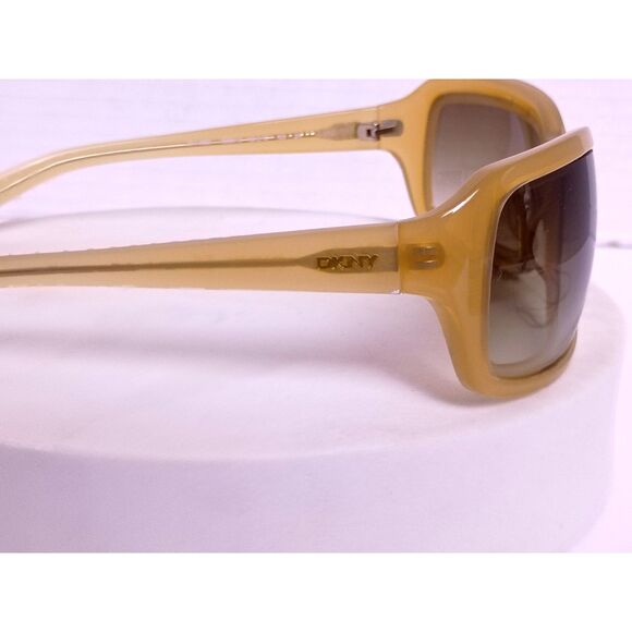 DKNY DY4002 3028/13 62-16-120 Honey with Brown Fade Lens Wrap Sunglasses - Picture 11 of 13